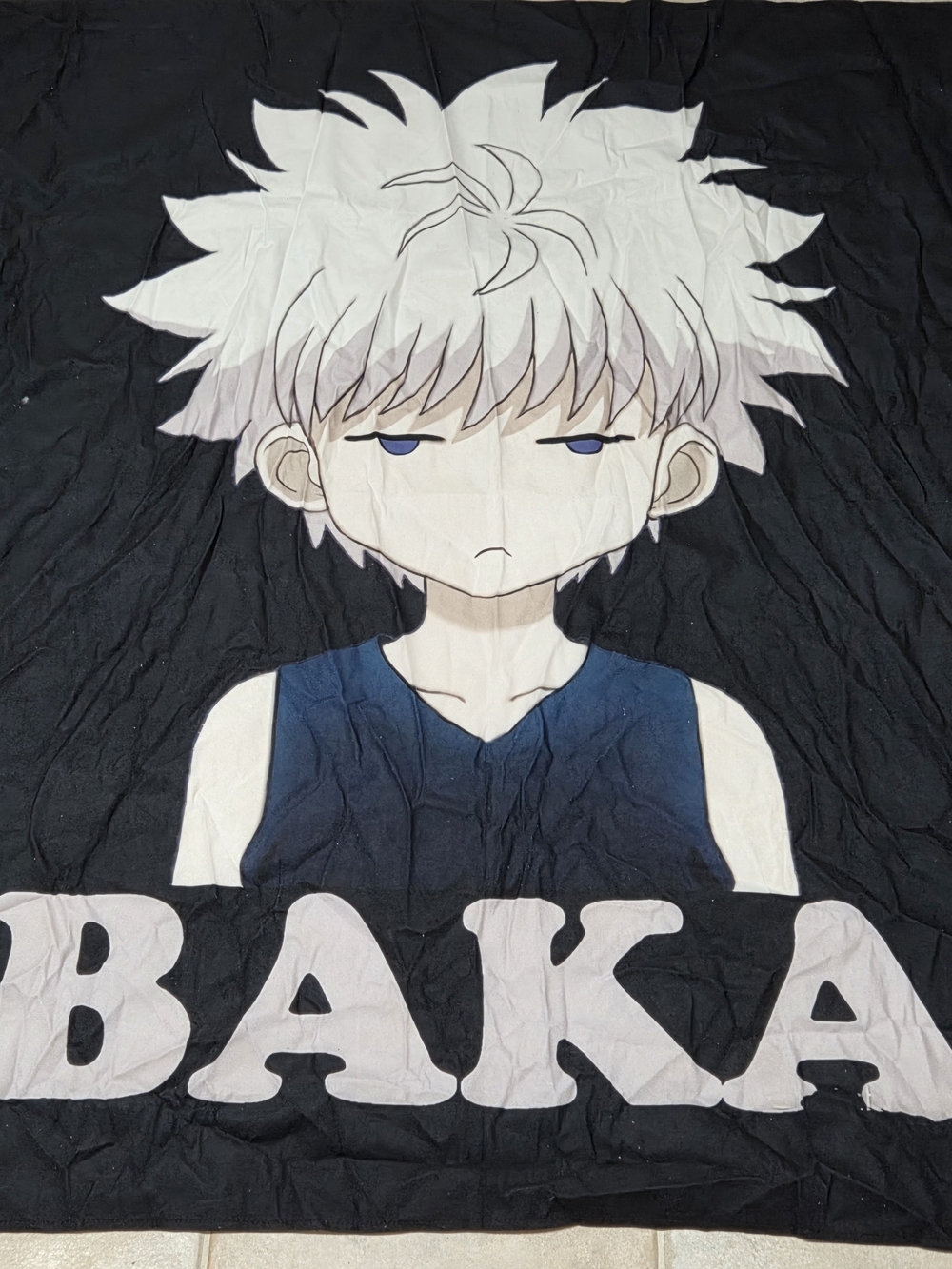 Anime Character Graphic Fabric Tapestry - Killua